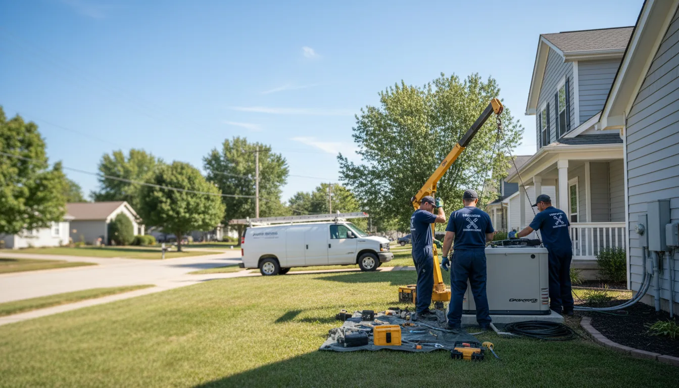 Generator Installation in Clarksville, TN near me